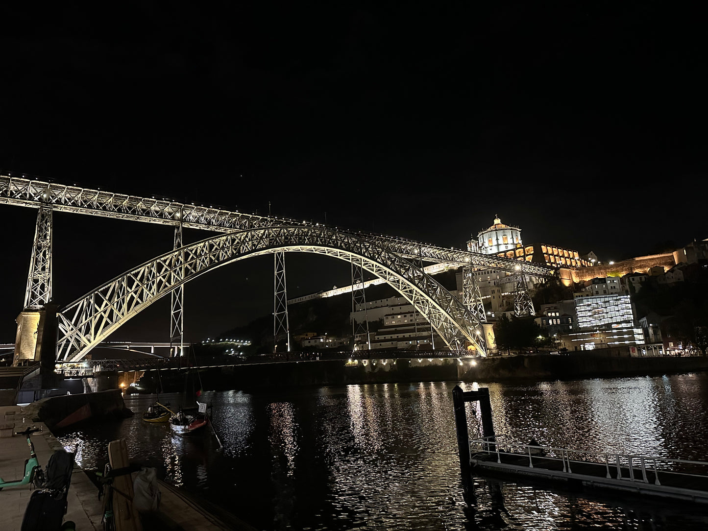 Porto Dom Luis Bridge at Night