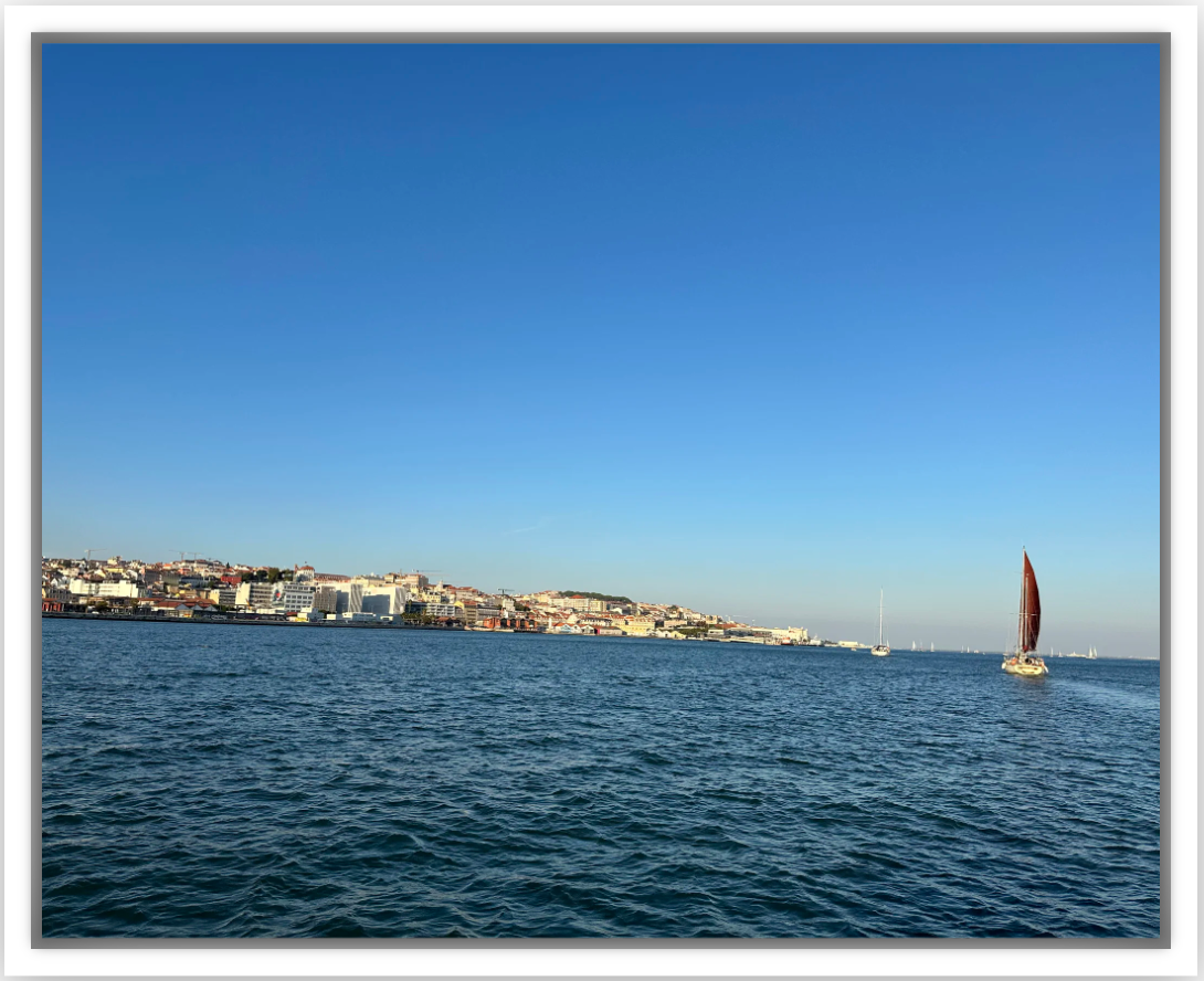 Lisbon Tagus River Sailing