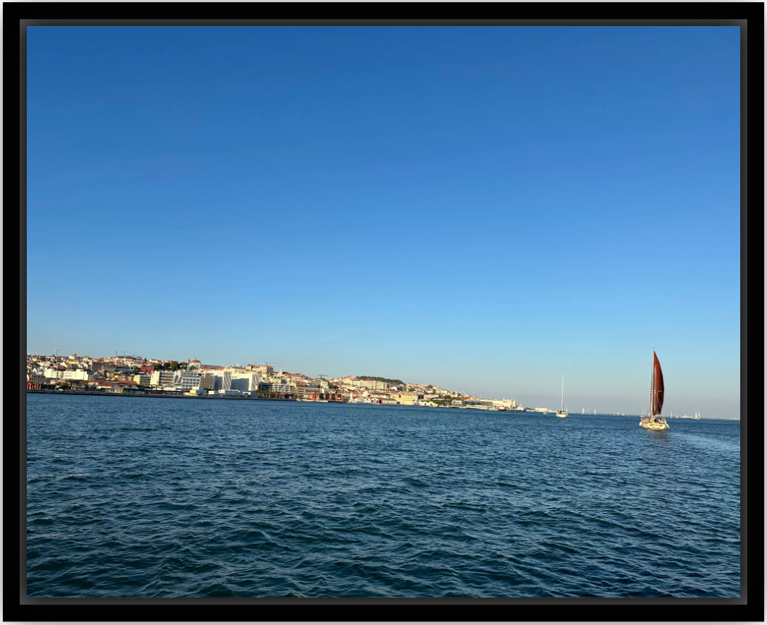 Lisbon Tagus River Sailing