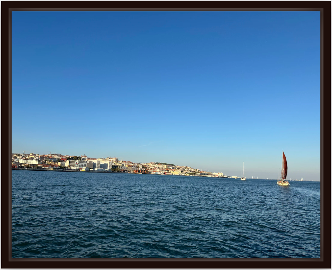 Lisbon Tagus River Sailing